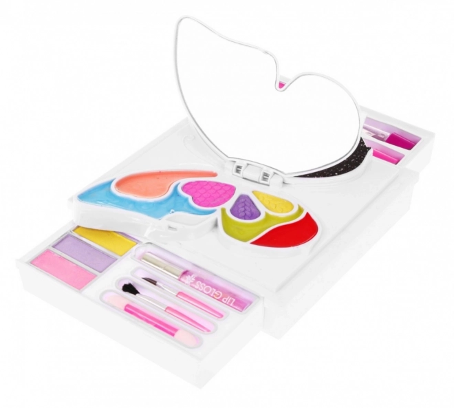 Kleurrijke make-up set Butterfly voor kinderen 3+ Cosmetica + accessoires