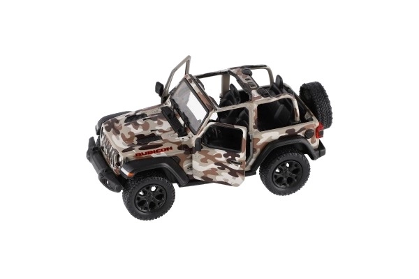 Auto Jeep Wrangler Camo editie metaal/plastic 13 cm