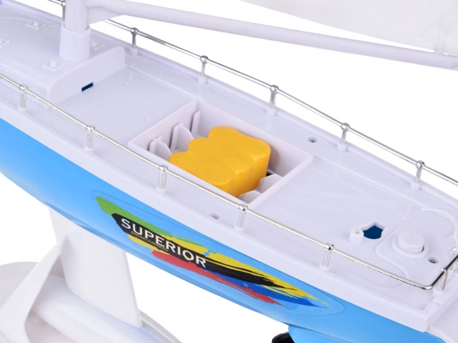 Leuke op afstand bestuurbare zeilboot voor kinderen