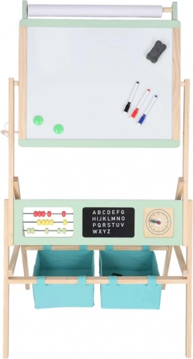 Bord 3-in-1: krijt, stift en papier