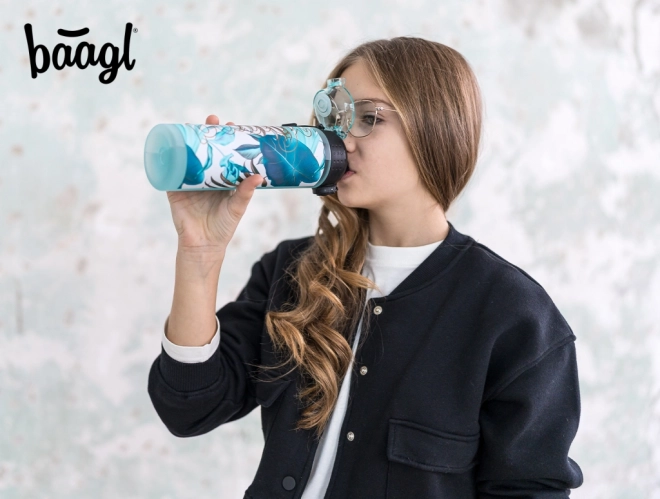 BAAGL Tritan-fles voor drinken Leafs, 700 ml