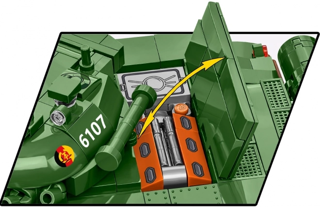 COBI 2625 Strijdkrachten T-72 (DDR/SOVJET), 1:35, 680 stuks, 1 f