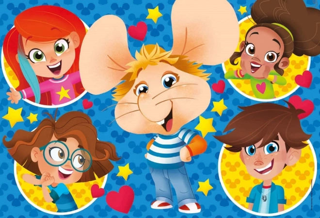 Clementoni puzzle Mouse Gigio MAXI 24 pieces