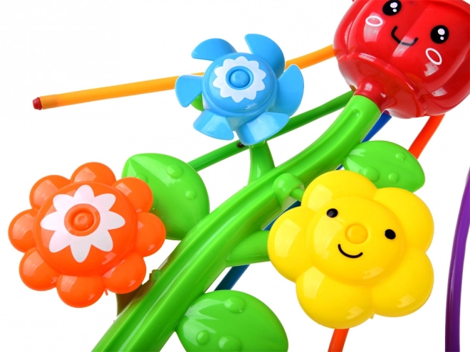 Fröhlicher Blumen-Kinderwasser-Sprinkler