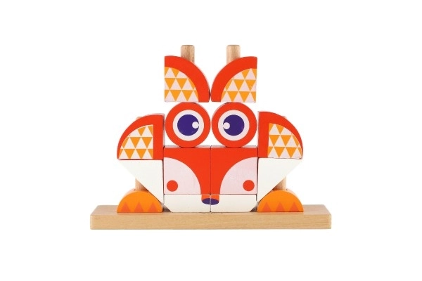 Houten puzzel - Vos