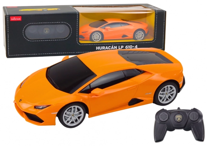 Remote Control Car Lamborghini Huracan 1:24 Rastar Orange