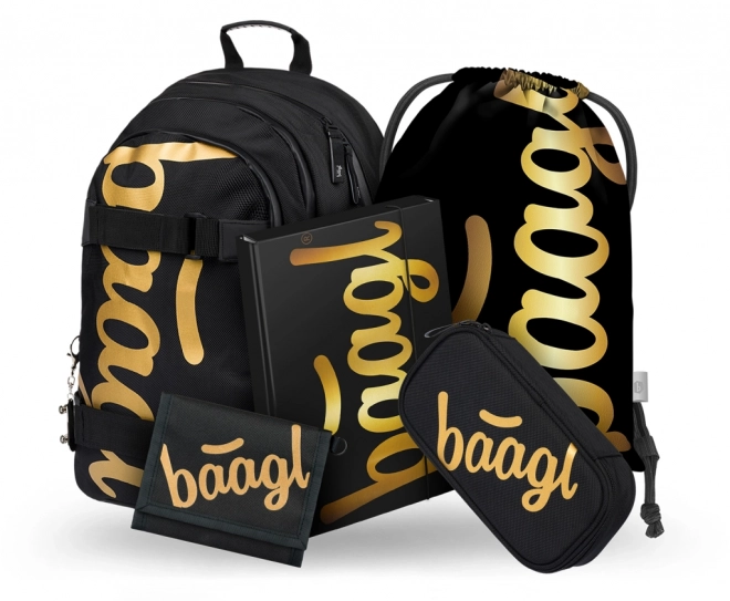 Ensemble scolaire Baagl Skate Gold