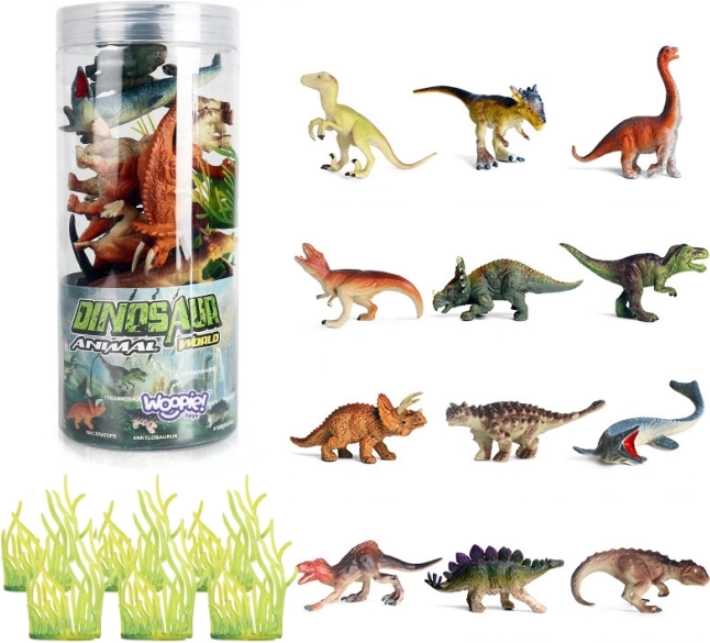 Woopie set of dinosaur figures 18 pcs
