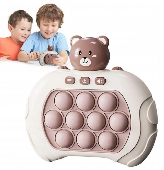Jeu Antistress Interactif POP IT Ours