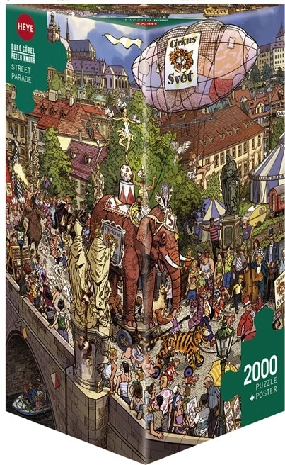 Puzzel Straatoptocht 2000 stukjes