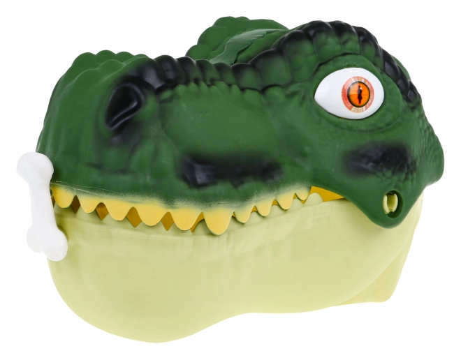 "Dino Wereld" set van figuren voor kinderen 3+ Dinosauruskop + landschap basis