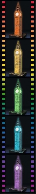 Puzzle 216 Pieces 3D Big Ben at Night