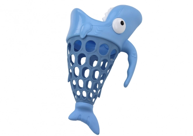 Vismand Shark Fish Handle Blauw