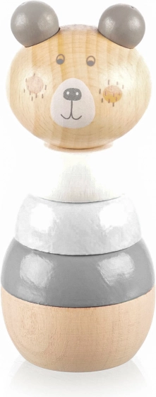 Wooden stacking animal, Bear