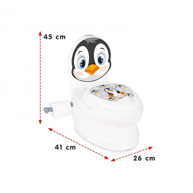 Interactive Penguin-themed Potty Trainer