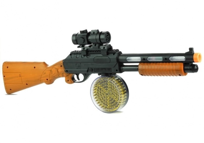 Pistolet Fusil AK 868-1 Lumières Jeu 60 cm