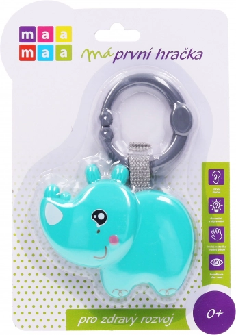 Rhino Rattle for Babies