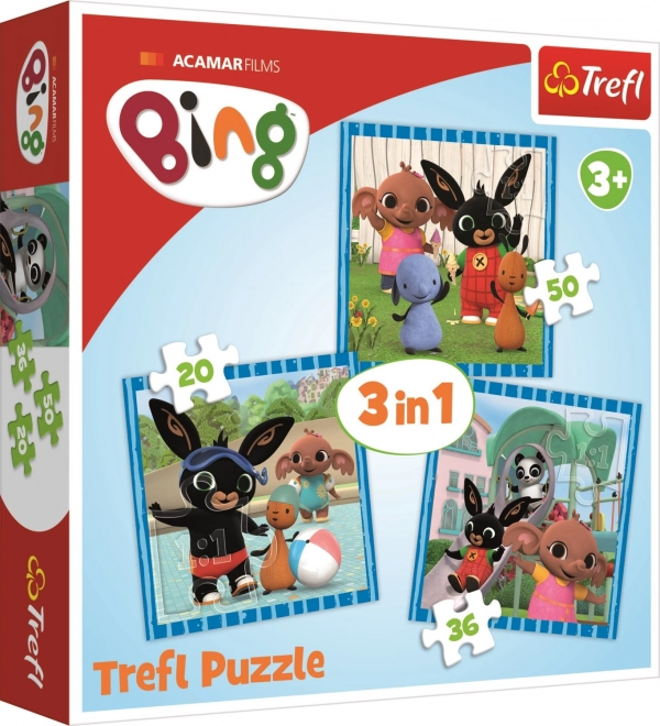 Puzzel Bing Konijntje - Plezier met vrienden