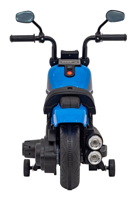Motorrad Chopper FASTER – Blau