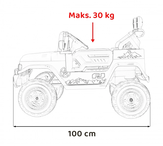 Toyota FJ Cruiser voor kinderen – Moro