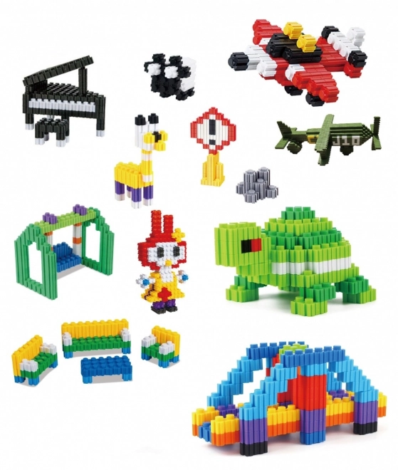 Kleine genieën blokken - 685 stuks