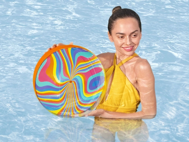 Bestway opblaasbaar strandbal Twist 46 cm