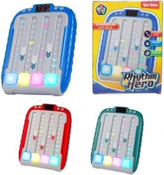Digitale Logik‑Spiel mit leuchtenden Pfeilen, batteriebetrieben