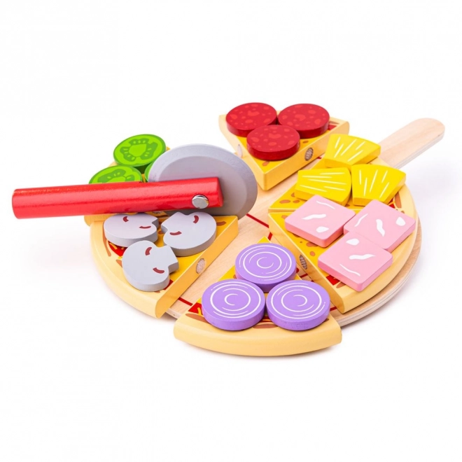 Bigjigs Toys Houten Snijpizza