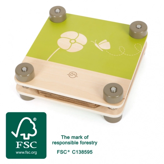 Small Foot Houten bloemenpers "Ontdek"