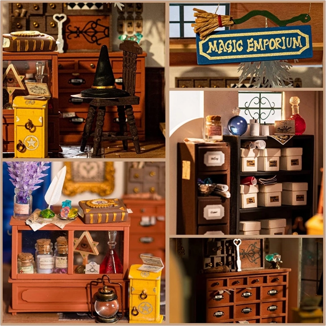 RoboTime miniatuur poppenhuis - Toverwinkel