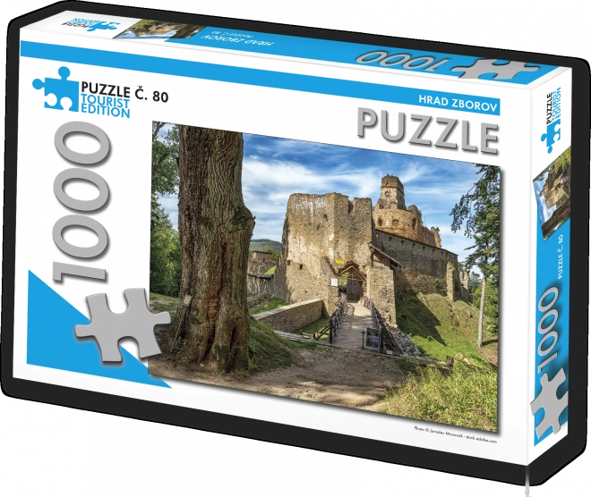 Tourist Edition puzzle Zborov Castle 1000 pieces