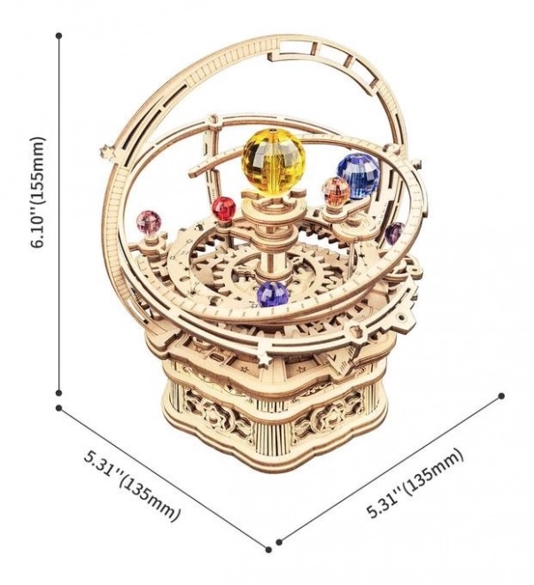 RoboTime 3D puzzel muziekdoos Historische klok