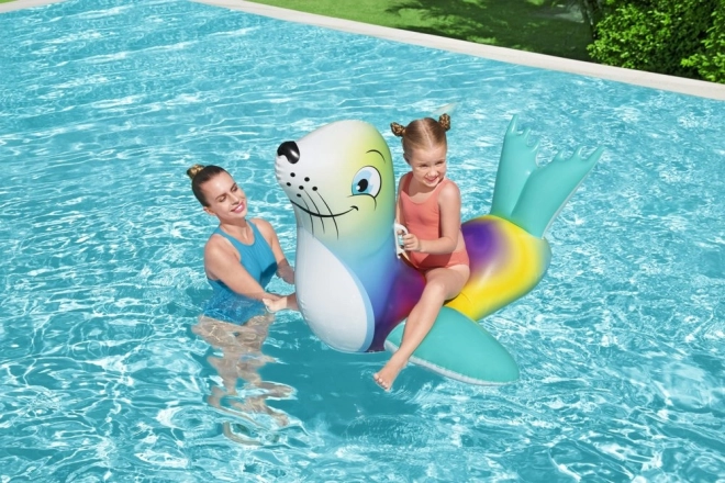 Bestway drijvende gekleurde zeehond voor kinderen