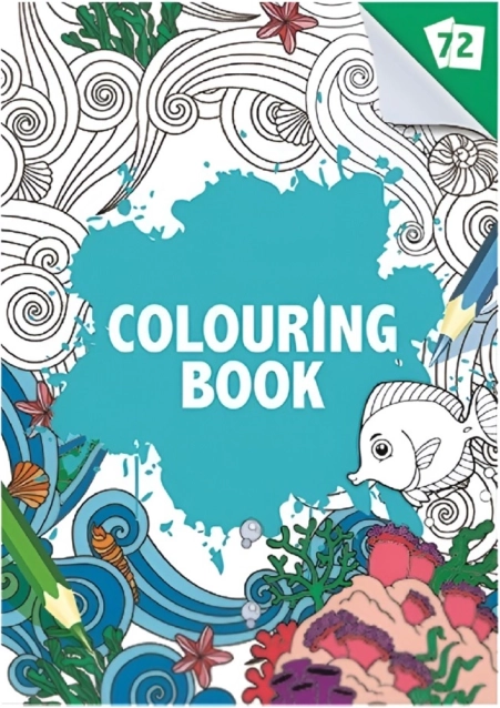 Coloring Book A4, 72 pages