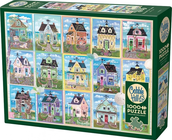 Puzzle Häuschen am Meer COBBLE HILL 1000 Teile