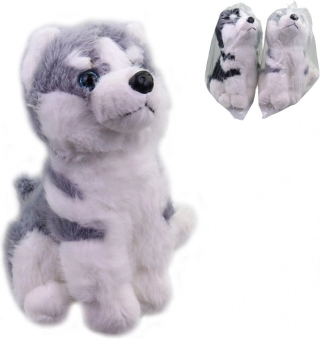 Plush Husky Dog 25 cm