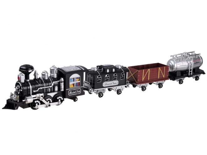 RC0612 Treinlocomotief met wagons op afstandsbediening