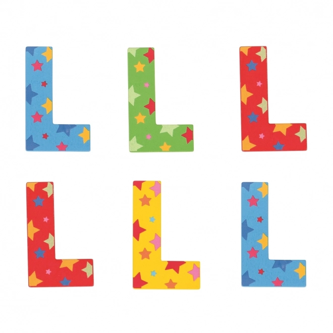 Sterretje letter L van Bigjigs Toys