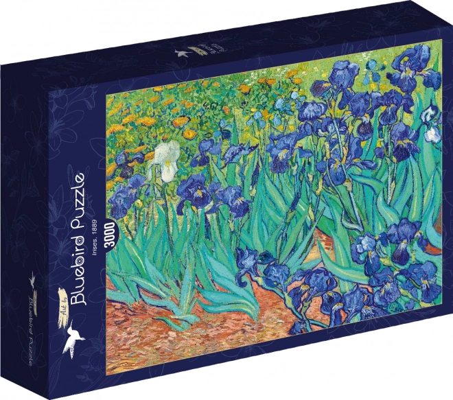 Puzzle Irises (1889) 3000 pieces BLUEBIRD