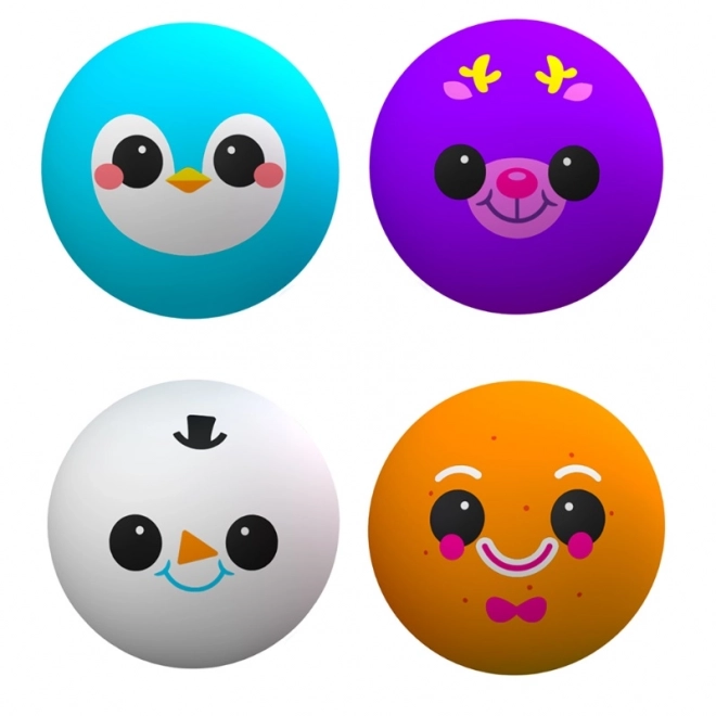 Schylling NeeDoh Squishmas Squishkins Set van Kneedbare Ballen