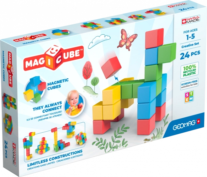 Geomag Magicube Creative – magnetische bouwset 24 stukjes