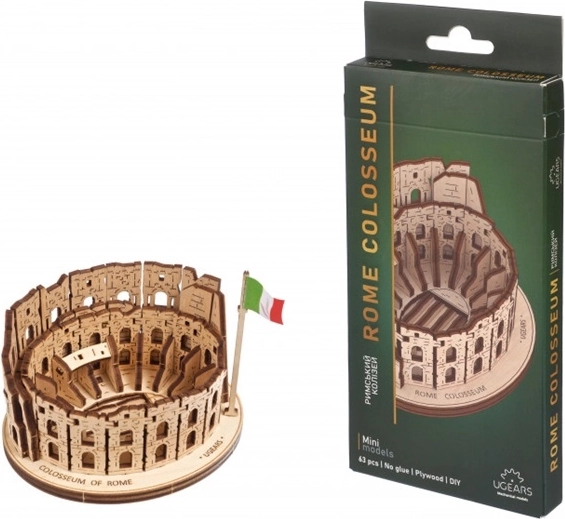 Ugears 3D Holzmechanisches Puzzle Kolosseum