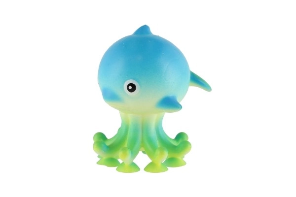 Anti-stress octopus met zuignappen