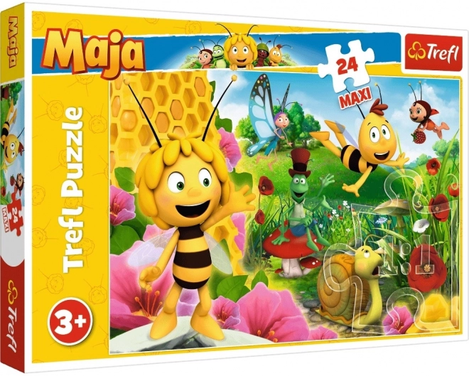 Puzzel 24 Maxi - In de wereld van Bijtje Maya