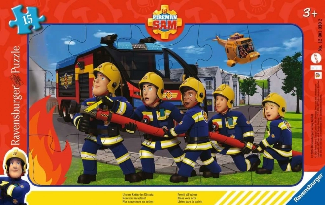 Ravensburger Fireman Sam Puzzle 15 Pieces