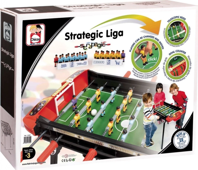 Kinder tafelvoetbal Chicos Strategic League