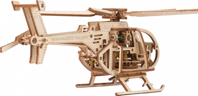 Houten 3D-puzzel helikopter