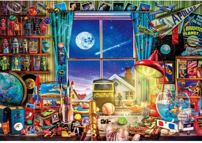 Clementoni puzzle Journey to the Moon 500 pieces