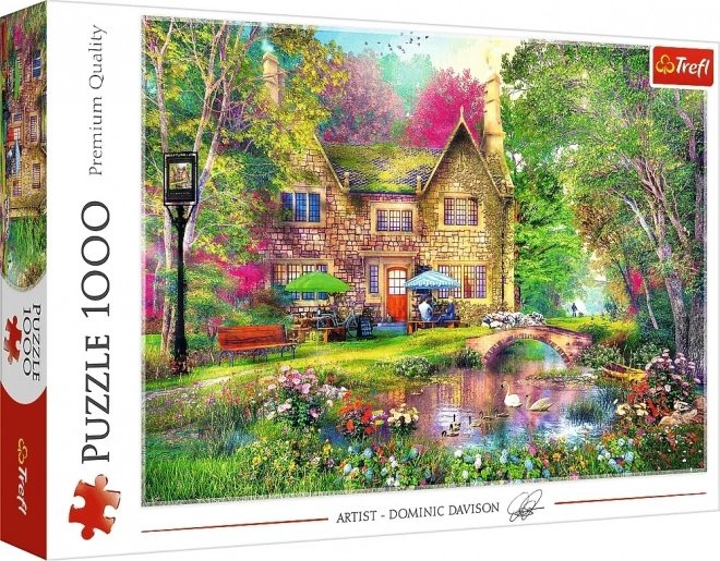 Puzzle 1000 pièces Port forestier