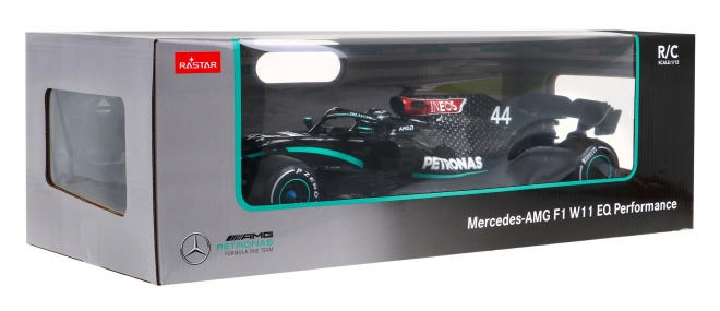 RC model Rastar Formule 1 Mercedes-AMG F1 W11 EQ Prestaties 1:12 op afstandsbediening